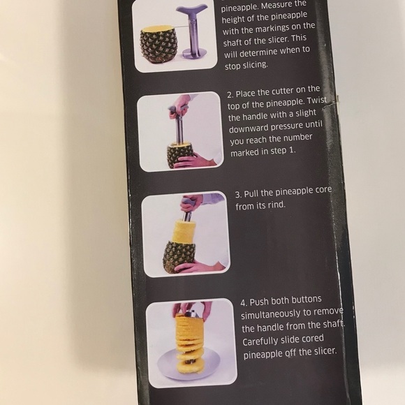 NWT Crofton Stainless Steel Pineapple Slicer - Picture 13 of 14